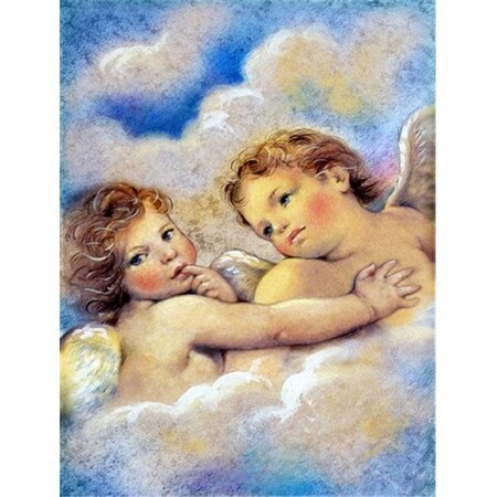 Carolines Treasures Carolines Treasures APH5622CHF Angels Flag Canvas House Size APH5622CHF